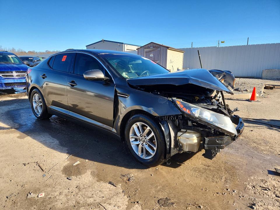 2011 Kia Optima VIN KNAGM4A76B5088545 COPART salvage auction — FRONT END, Ky - Bill Of Sale/Part Only/No Titl, sold $300 on 2026-07-13 (photo 4)