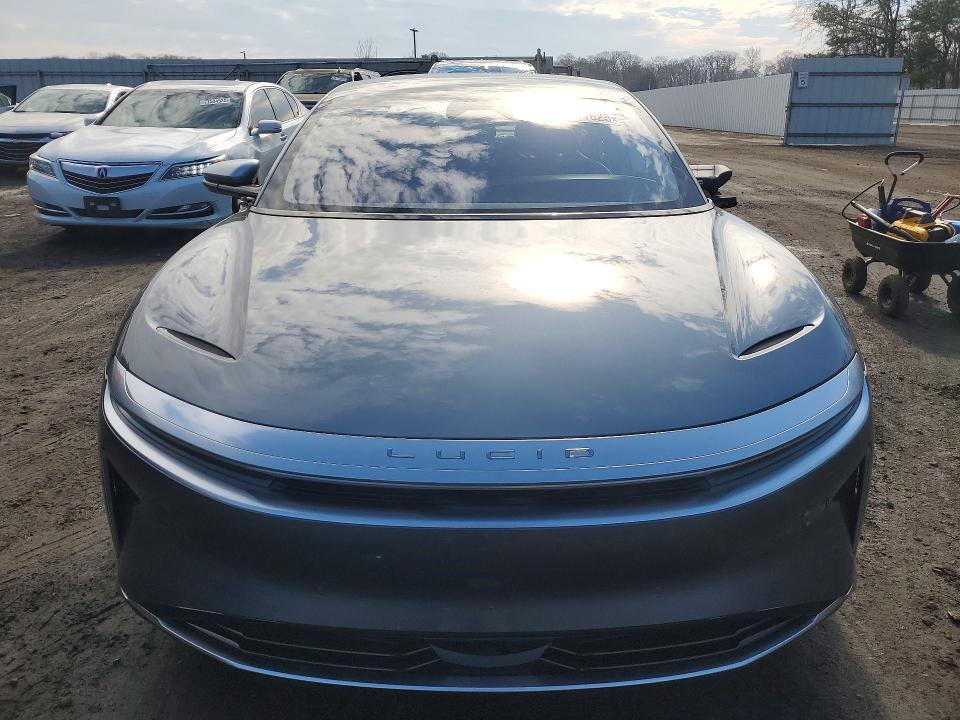 2024 Lucid motors Air VIN 50EA1GBA4RA001204 COPART salvage auction — SIDE, Md - Cert Of Salvage < 75% Damage, sold $19,600 on 2026-07-02 (photo 5)