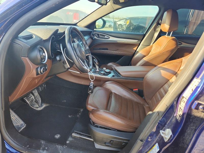 2018 Alfa romeo Stelvio VIN ZASFAKNN6J7B72315 COPART salvage auction — FRONT END, Il - Salvage Certificate, sold $2,900 on 2026-07-08 (photo 7)