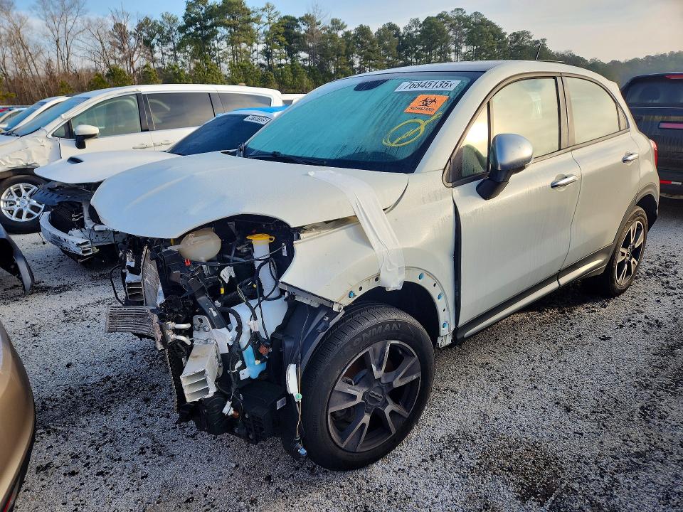 2018 Fiat 500 VIN ZFBCFYAB4JP672424 COPART salvage auction — FRONT END, Ga - Certificate Of Title, sold $825 on 2026-07-14 (photo 1)