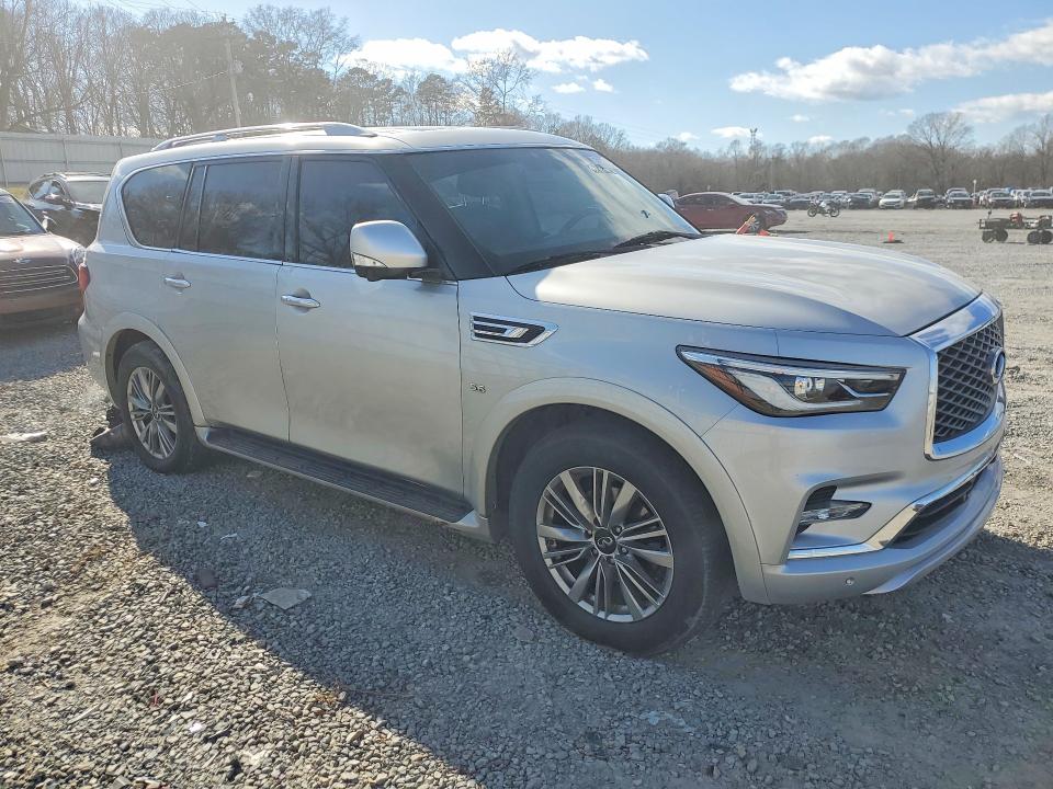 2020 Infiniti Qx80 VIN JN8AZ2NF6L9703304 COPART salvage auction — MINOR DENT/SCRATCHES, Nc - Dealer Only Clean Title, sold $11,800 on 2026-07-07 (photo 4)