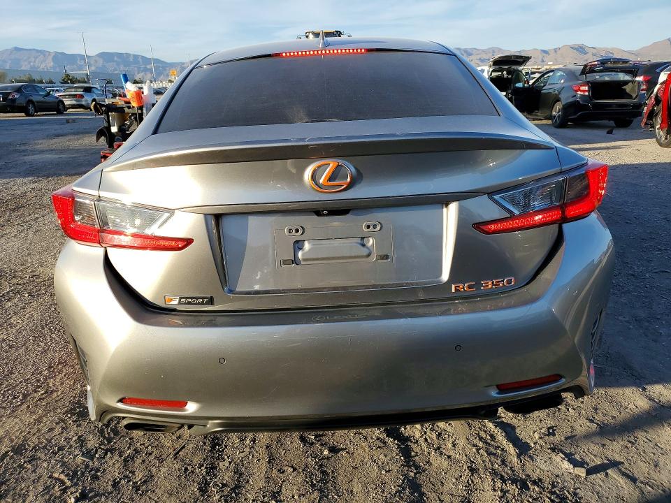 2015 Lexus Rc350 VIN JTHHE5BC5F5003186 COPART salvage auction — FRONT END, Nv - Salvage Title, sold $2,300 on 2026-07-07 (photo 6)