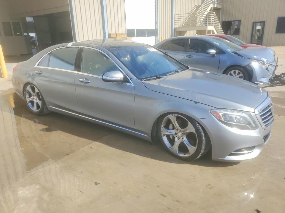 2015 Mercedes-benz S class VIN WDDUG8CB2FA146112 COPART salvage auction — NORMAL WEAR, Tx - Certificate Of Title, sold $7,900 on 2026-07-20 (photo 4)
