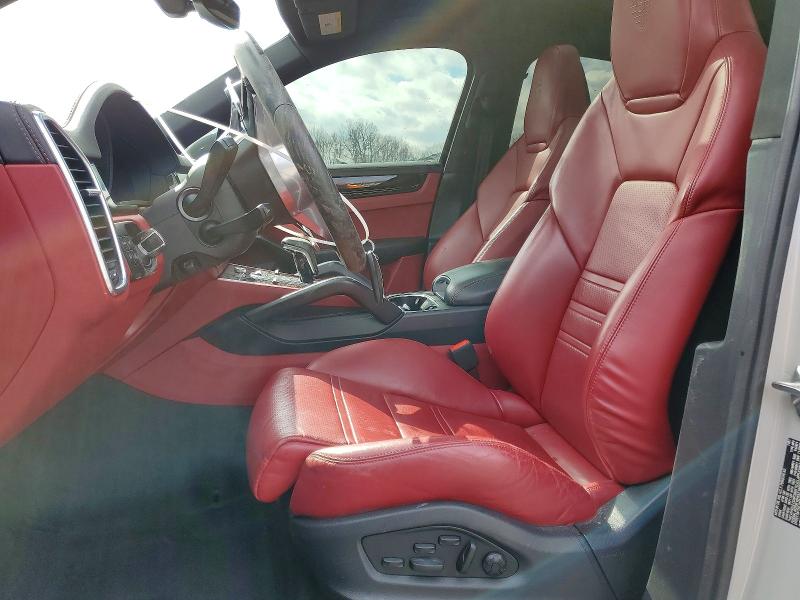 2022 Porsche Cayenne VIN WP1BE2AY8NDA51125 COPART salvage auction — FRONT END, Pa - Certificate Of Salvage, sold $22,200 on 2026-07-29 (photo 7)