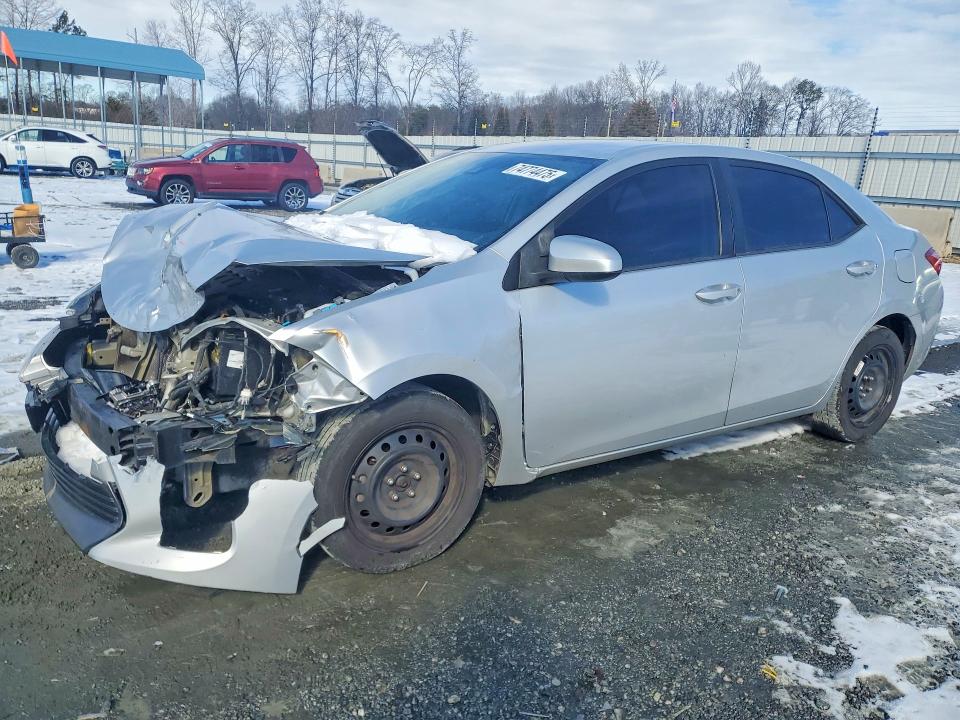 2018 Toyota Corolla VIN 5YFBURHE8JP773629 COPART salvage auction — FRONT END, Sc - Cert Of Title-Salvage, sold $3,050 on 2026-07-15 (photo 1)