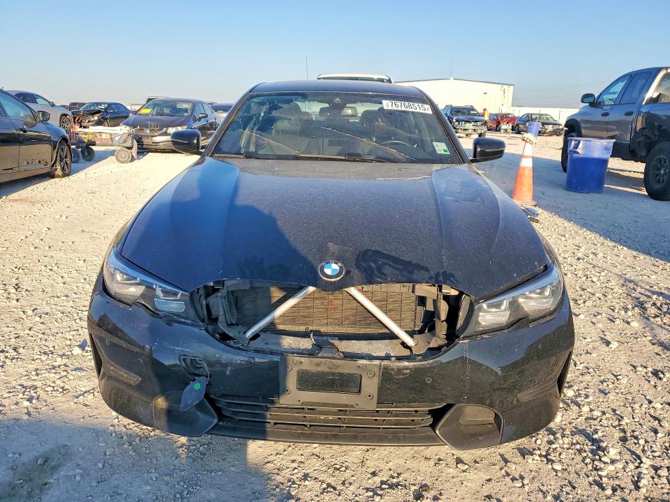 2019 BMW 3 series VIN 3MW5R1J57K8B02025 COPART salvage auction — FRONT END, Tx - Salvage Vehicle Title, sold $7,300 on 2026-08-06 (photo 5)