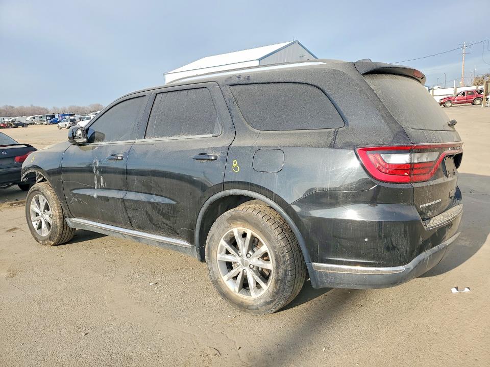2015 Dodge Durango VIN 1C4RDHDG7FC200866 COPART salvage auction — FRONT END, ID - SALVAGE CERTIFICATE OF TITLE, sold $1,550 on 2026-07-09 (photo 2)