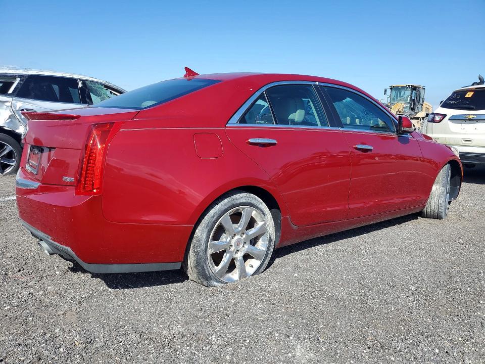 2013 Cadillac Ats VIN 1G6AB5S37D0153633 COPART salvage auction — WATER/FLOOD, Fl - Certificate Of Destruction, sold $1,900 on 2026-08-26 (photo 3)