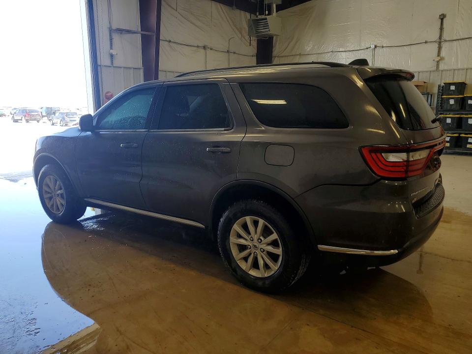 2020 Dodge Durango VIN 1C4RDJAG9LC249283 COPART salvage auction — Rear End, TX - CERTIFICATE OF TITLE, sold $4,850 on 2026-07-08 (photo 2)
