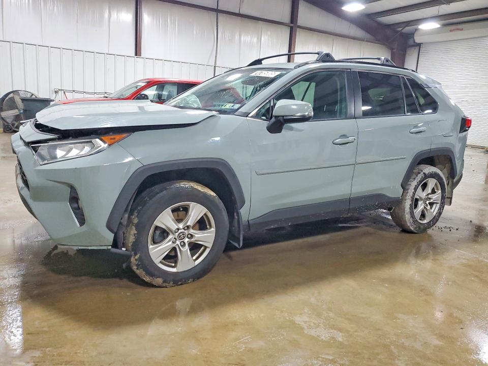 2021 Toyota Rav4 VIN 2T3P1RFV9MW204557 COPART salvage auction — FRONT END, In - Certificate Of Title, sold $10,500 on 2026-07-02 (photo 1)