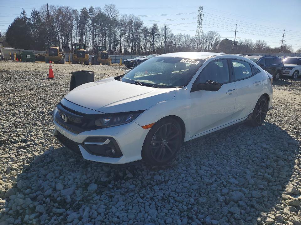 2020 Honda Civic VIN SHHFK7H41LU212849 COPART salvage auction — FRONT END, Nc - Salvage Certificate Of Title, sold $6,100 on 2026-07-29 (photo 1)