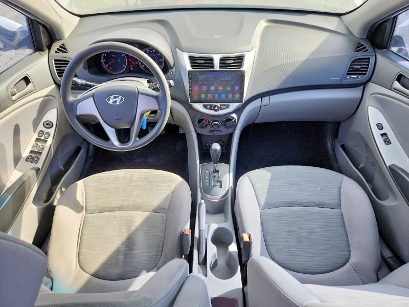 2015 Hyundai Accent VIN KMHCT4AE5FU884777 COPART salvage auction — VANDALISM, Ca - Salvage Certificate, sold $450 on 2026-07-17 (photo 8)