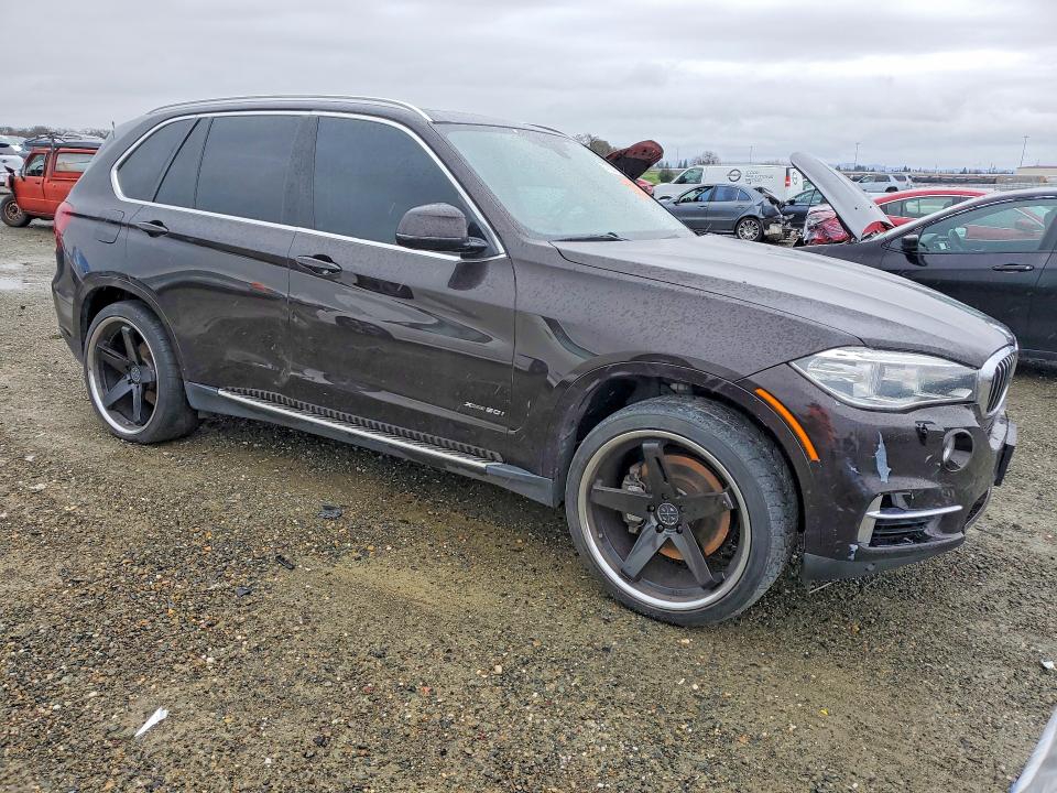 2014 BMW X5 VIN 5UXKR6C54E0C03992 COPART salvage auction — MINOR DENT/SCRATCHES, Ca - Dis/Dlr/Exp Only Clean Title, sold $3,350 on 2026-07-28 (photo 4)