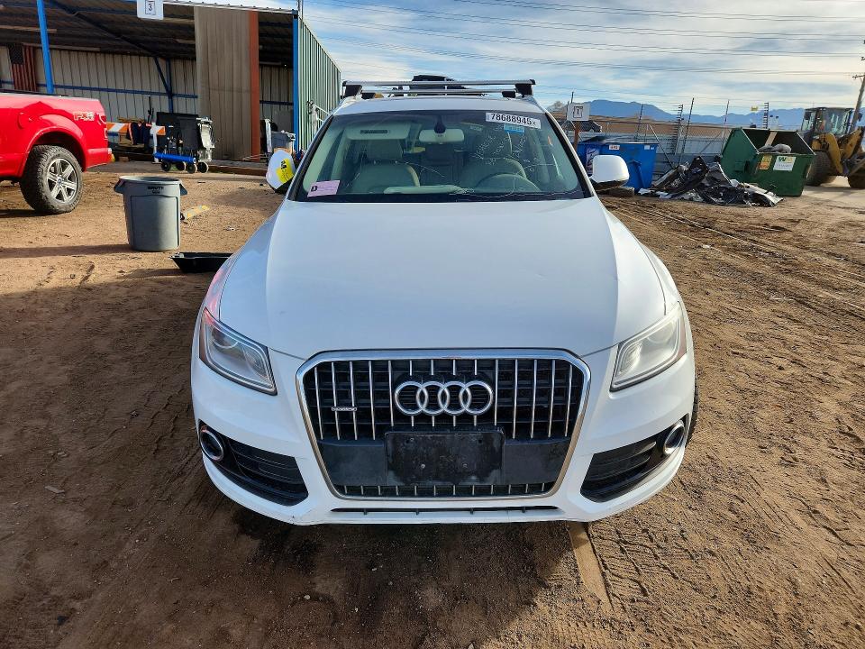2015 Audi Q5 VIN WA1CFAFP2FA115623 COPART salvage auction — SIDE, Co - Certificate Of Title, sold $2,650 on 2026-07-20 (photo 5)