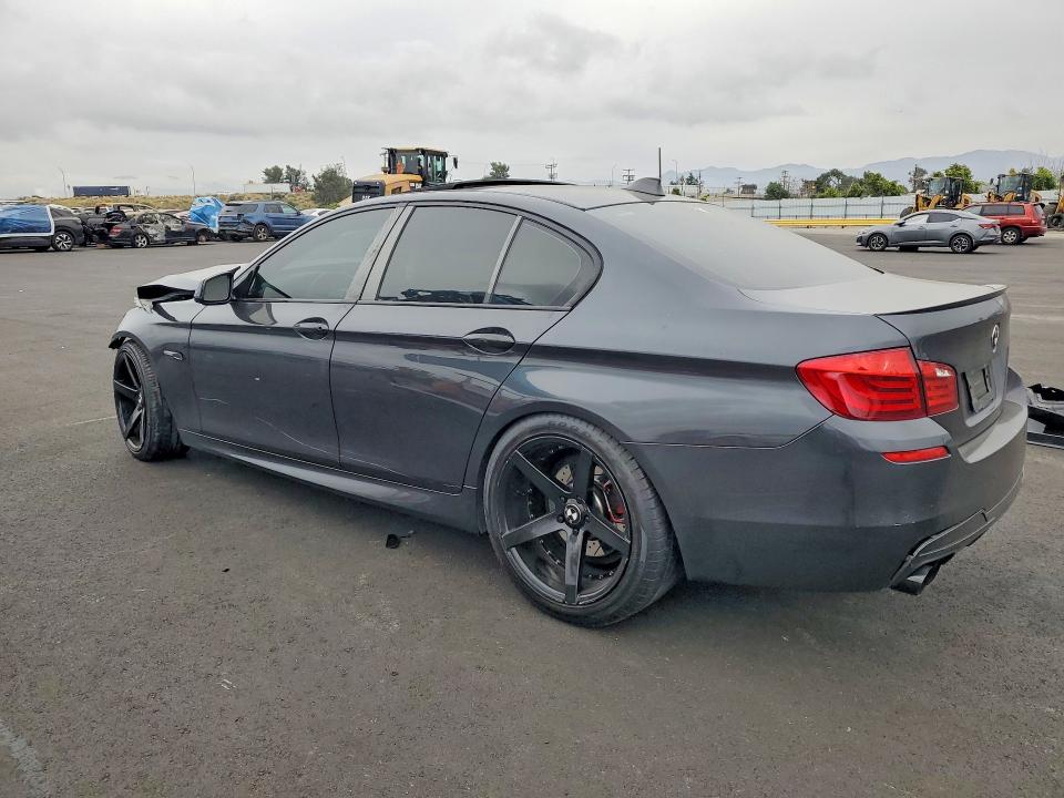 2011 BMW 5 series VIN WBAFR7C52BC607256 COPART salvage auction — FRONT END, Ca - Salvage Certificate, sold $400 on 2026-08-03 (photo 2)