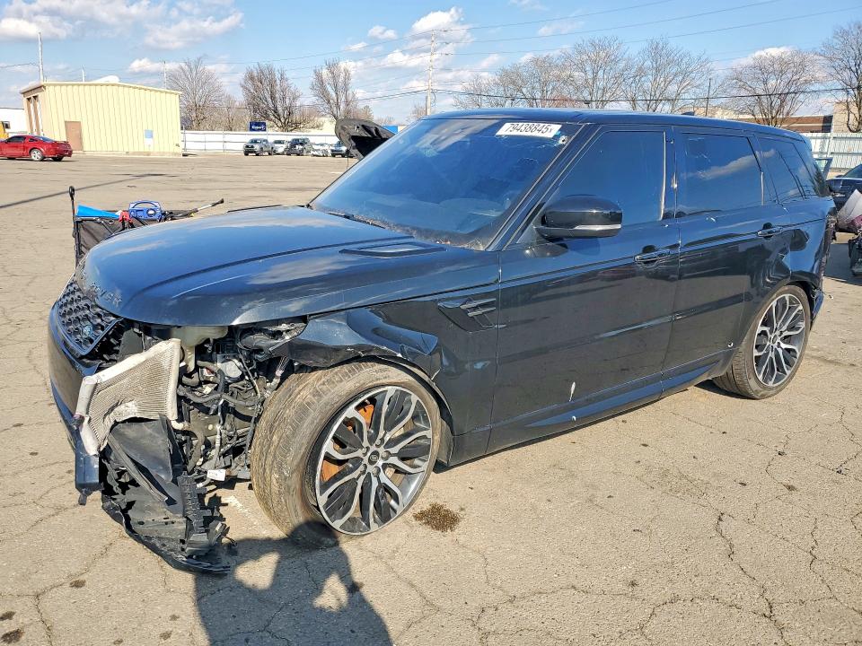 2021 Land rover Rangerover VIN SALWR2SU2MA770866 COPART salvage auction — FRONT END, Oh - Cert Of Title-Repossession, sold $12,000 on 2026-07-17 (photo 1)
