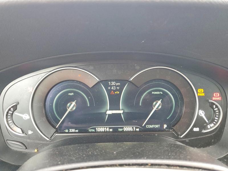 2019 BMW 5 series VIN WBAJB1C5XKB376270 COPART salvage auction — MECHANICAL, Va - Certificate Of Title, sold $8,300 on 2026-07-21 (photo 9)