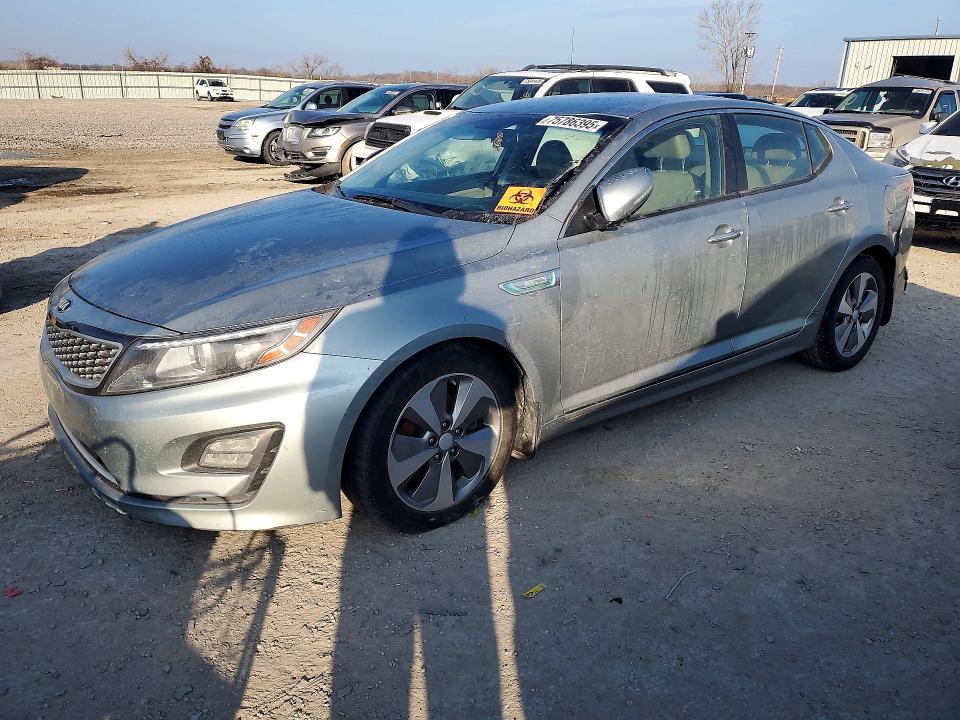 2016 Kia Optima VIN KNAGN4AD0G5094254 COPART salvage auction — REAR END, Wv - Certificate Of Title, sold $1,500 on 2026-07-09 (photo 1)