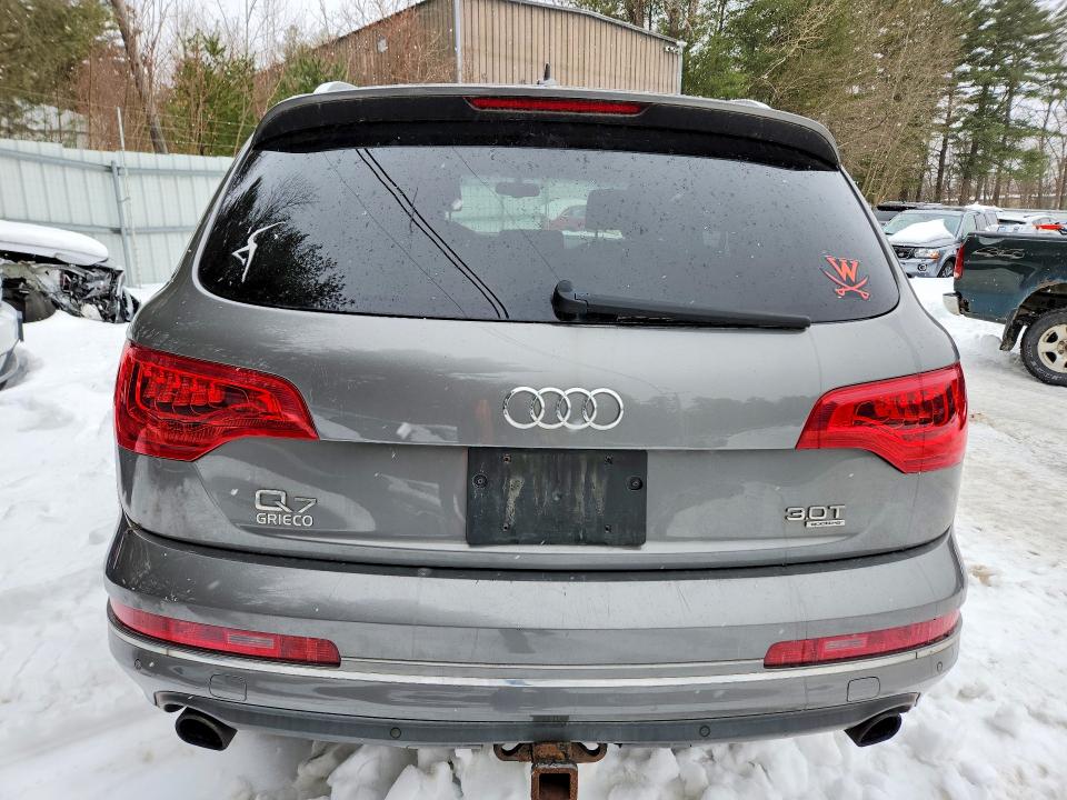 2014 Audi Q7 VIN WA1LGAFE6ED019826 COPART salvage auction — MECHANICAL, Ma - Certificate Of Title, sold $2,250 on 2026-07-23 (photo 6)