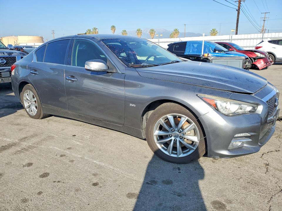 2016 Infiniti Q50 VIN JN1CV7AP8GM202187 COPART salvage auction — MINOR DENT/SCRATCHES, Ca - Dis/Dlr/Exp Only Clean Title, sold $2,500 on 2026-07-30 (photo 4)