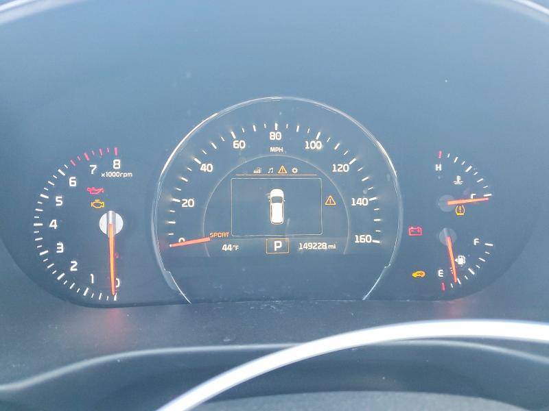 2016 Kia Sorento VIN 5XYPH4A19GG005319 COPART salvage auction — MECHANICAL, Mo - Certificate Of Title, sold $2,950 on 2026-07-07 (photo 9)