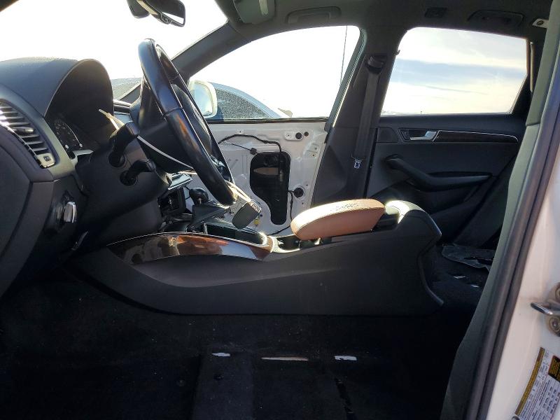 2012 Audi Q5 VIN WA1LFAFP4CA016233 COPART salvage auction — STRIPPED, Nv - Certificate Of Title, sold $0 on 2026-09-18 (photo 7)