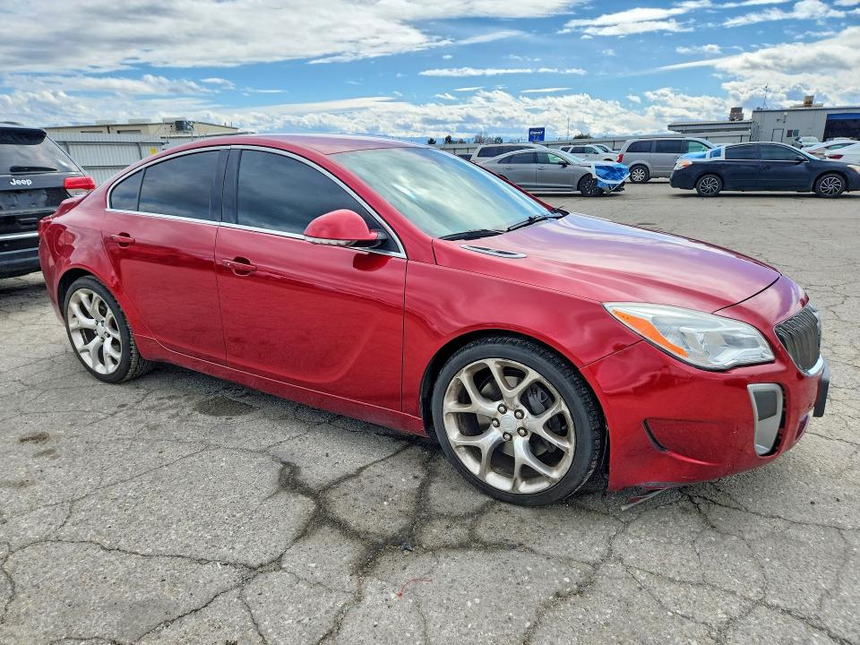 2015 Buick Regal VIN 2G4GT5GX6F9265957 COPART salvage auction — REAR END, Ca - Salvage Certificate, sold $1,700 on 2026-07-10 (photo 4)