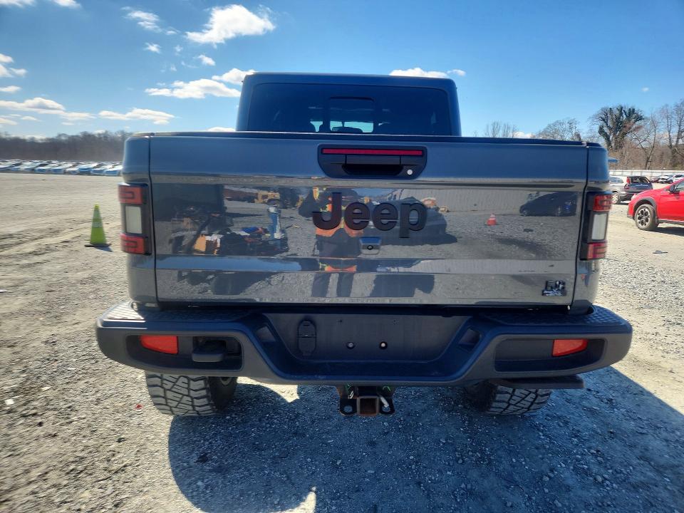 2021 Jeep Gladiator VIN 1C6HJTAG1ML536240 COPART salvage auction — Minor Dent/Scratches, OH - CERT OF TITLE-SALVAGE (P), sold $22,000 on 2026-03-18 (photo 6)