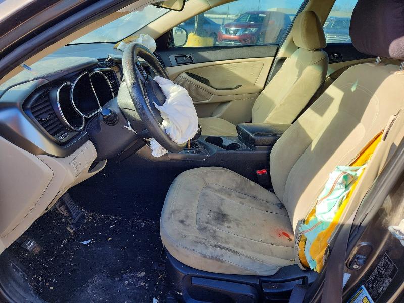 2011 Kia Optima VIN KNAGM4A76B5088545 COPART salvage auction — FRONT END, Ky - Bill Of Sale/Part Only/No Titl, sold $300 on 2026-07-13 (photo 7)