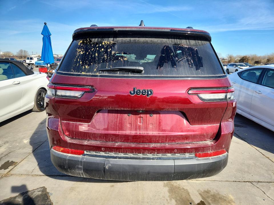 2025 Jeep Grand cher VIN 1C4RJJAG6S8697491 COPART salvage auction — SIDE, Tx - Certificate Of Title (P), sold $15,600 on 2026-07-02 (photo 6)