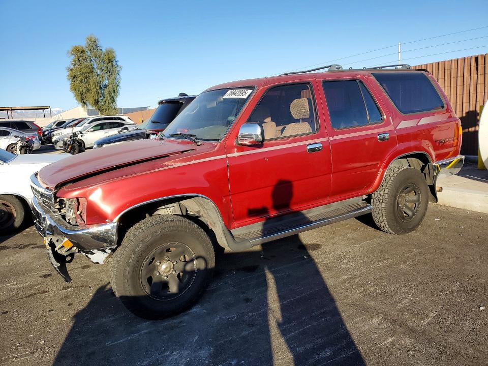1994 Toyota 4runner VIN JT3VN29V5R0026046 COPART salvage auction — FRONT END, NV - SALVAGE TITLE, sold $150 on 2026-07-22 (photo 1)