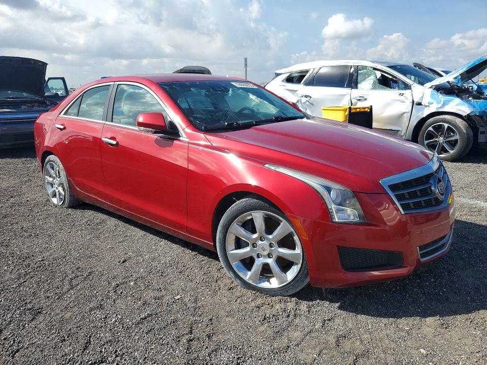 2013 Cadillac Ats VIN 1G6AB5S37D0153633 COPART salvage auction — WATER/FLOOD, Fl - Certificate Of Destruction, sold $1,900 on 2026-08-26 (photo 4)