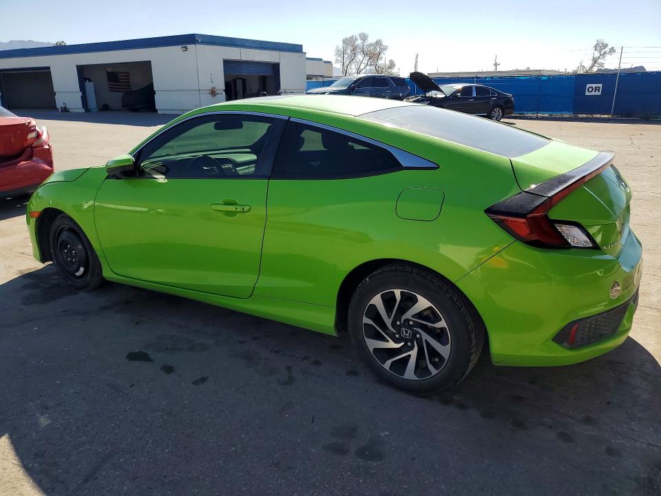 2017 Honda Civic VIN 2HGFC4B05HH303709 COPART salvage auction — FRONT END, TX - SALVAGE VEHICLE TITLE, sold $4,500 on 2026-07-31 (photo 2)