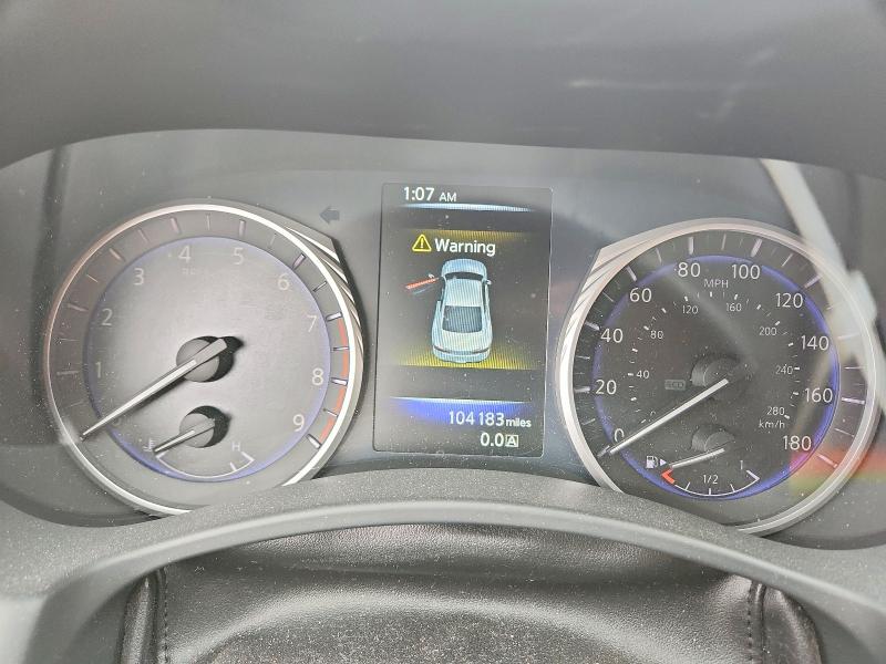 2017 Infiniti Q60 VIN JN1FV7EL1HM701516 COPART salvage auction — FRONT END, Il - Salvage Certificate, sold $3,450 on 2026-07-08 (photo 9)