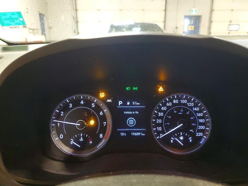 2022 Hyundai Venue VIN KMHRC8A35NU144631 COPART salvage auction — FRONT END, NS - SALVAGE TITLE, sold $2,400 on 2026-07-09 (photo 9)