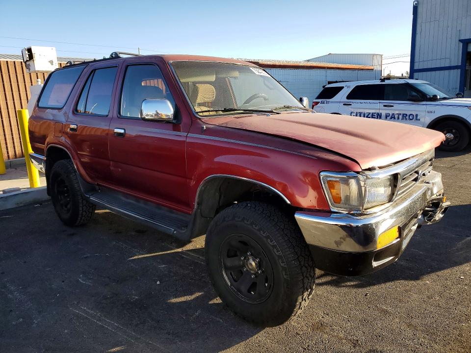 1994 Toyota 4runner VIN JT3VN29V5R0026046 COPART salvage auction — FRONT END, NV - SALVAGE TITLE, sold $150 on 2026-07-22 (photo 4)
