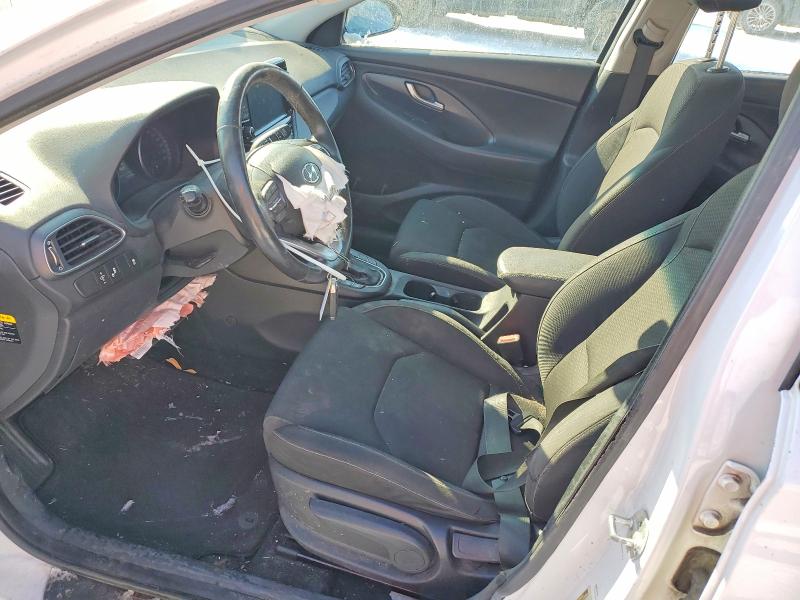 2018 Hyundai Elantra VIN KMHH35LE4JU066748 COPART salvage auction — FRONT END, Qc - Gravement Accidente, sold $200 on 2026-07-28 (photo 7)