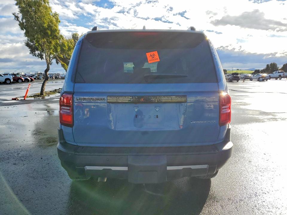 2025 Toyota Land cruiser VIN JTEABFAJXSK026813 COPART salvage auction — Front End, CA - SALVAGE CERTIFICATE, sold $29,250 on 2026-06-08 (photo 6)