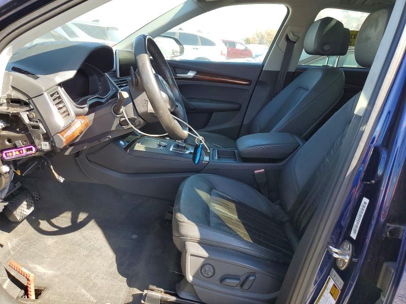 2018 Audi Q5 VIN WA1ANAFY5J2001458 COPART salvage auction — WATER/FLOOD, Fl - Certificate Of Title, sold $5,475 on 2026-07-27 (photo 7)