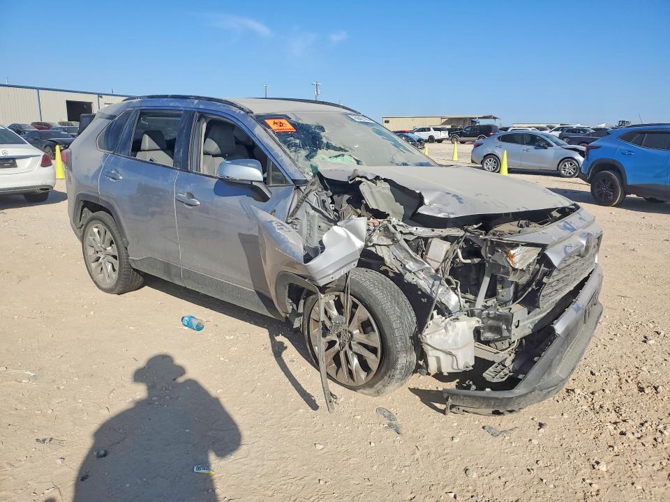 2020 Toyota Rav4 VIN JTMC1RFV2LD055175 COPART salvage auction — FRONT END, Tx - Salvage Vehicle Title, sold $7,900 on 2026-07-09 (photo 4)