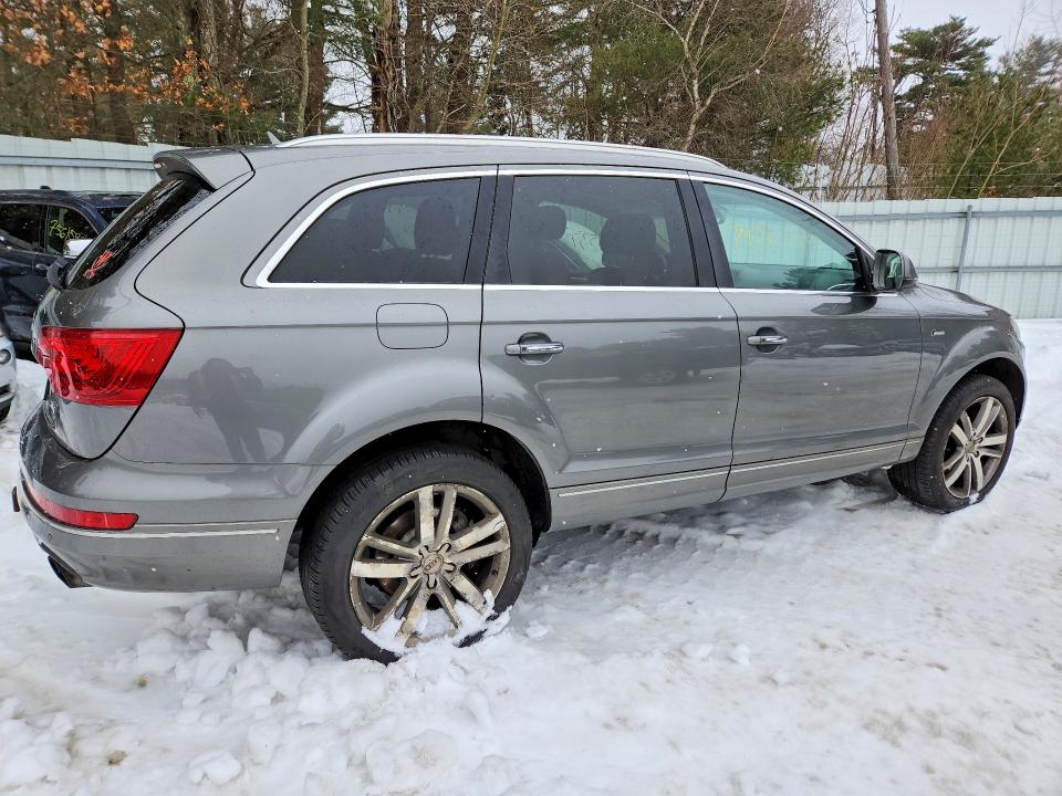 2014 Audi Q7 VIN WA1LGAFE6ED019826 COPART salvage auction — MECHANICAL, Ma - Certificate Of Title, sold $2,250 on 2026-07-09 (photo 3)