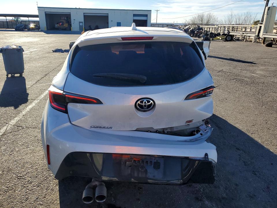 2021 Toyota Corolla hatchback VIN JTNB4MBE2M3106401 COPART salvage auction — ALL OVER, Tx - Certificate Of Title, sold $1,900 on 2026-07-17 (photo 6)