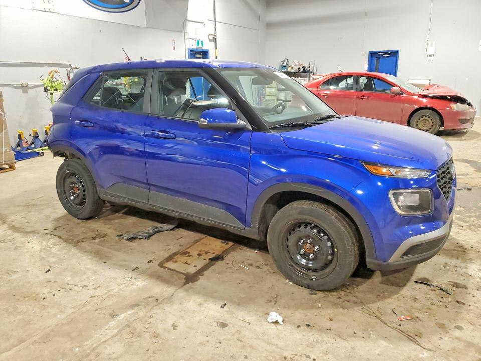 2025 Hyundai Venue VIN KMHRB8A36SU411743 COPART salvage auction — REAR END, Ns - Salvage Title, sold $875 on 2026-07-02 (photo 4)