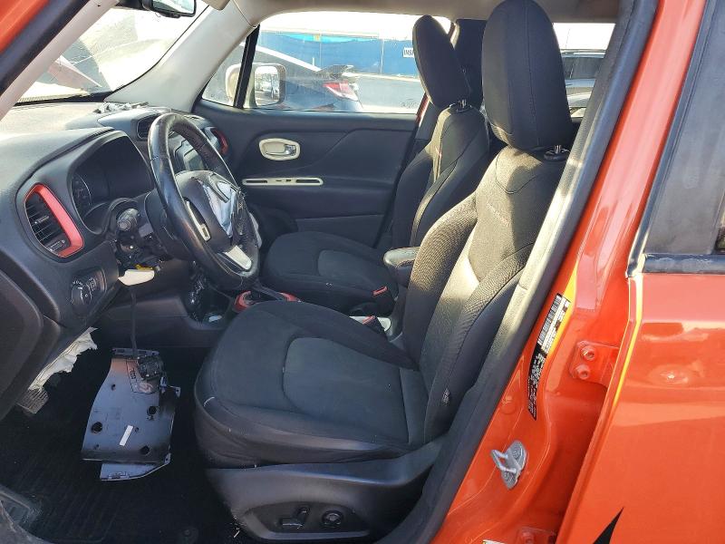 2017 Jeep Renegade VIN ZACCJBCB4HPE76647 COPART salvage auction — FRONT END, Tx - Certificate Of Title, sold $875 on 2026-07-24 (photo 7)