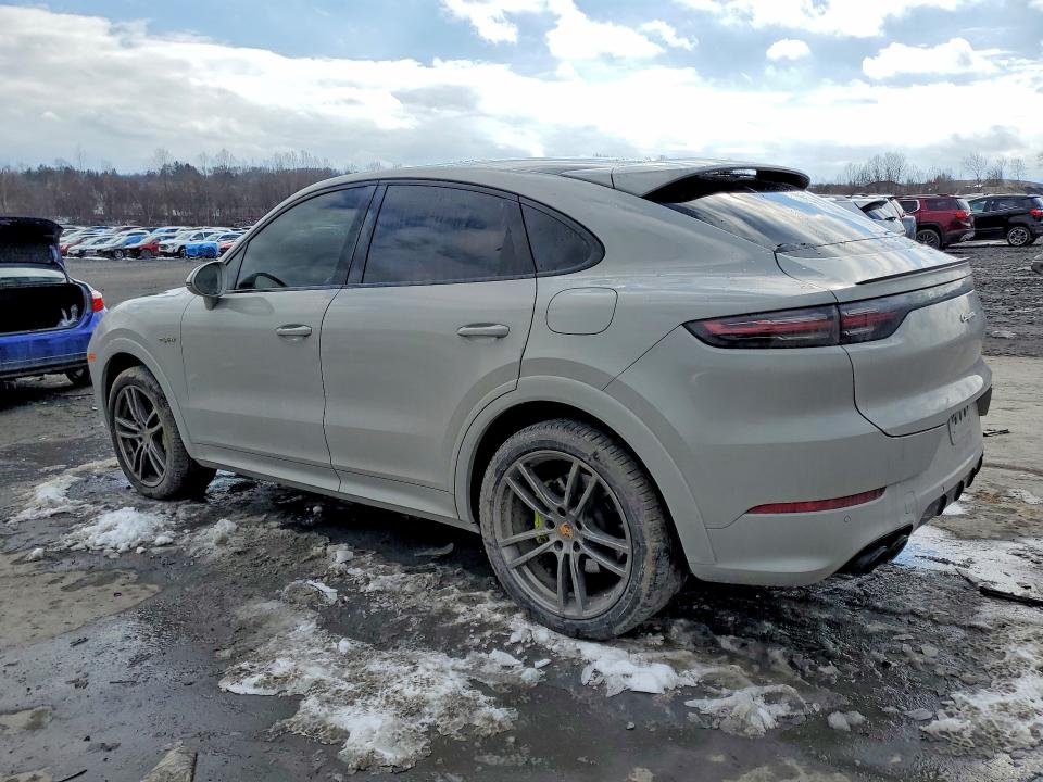 2022 Porsche Cayenne VIN WP1BE2AY8NDA51125 COPART salvage auction — FRONT END, Pa - Certificate Of Salvage, sold $22,200 on 2026-07-29 (photo 2)