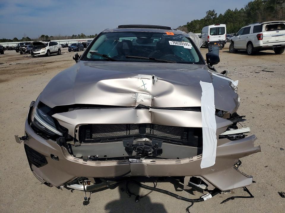 2025 Volvo S60 plus VIN 7JRH60FC0SG364935 COPART salvage auction — FRONT END, Sc - Cert Of Title-Salvage, sold $5,500 on 2026-07-14 (photo 5)