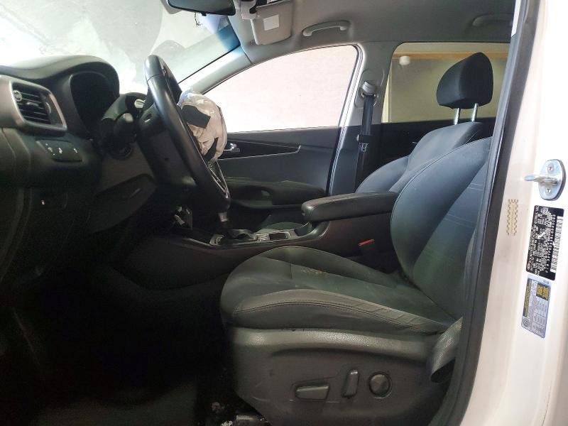 2020 Kia Sorento VIN 5XYPGDA38LG645083 COPART salvage auction — FRONT END, Va - Certificate Of Title, sold $1,650 on 2026-07-24 (photo 7)