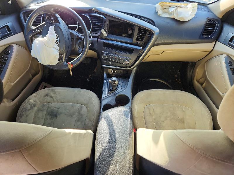 2011 Kia Optima VIN KNAGM4A76B5088545 COPART salvage auction — FRONT END, Ky - Bill Of Sale/Part Only/No Titl, sold $300 on 2026-07-13 (photo 8)