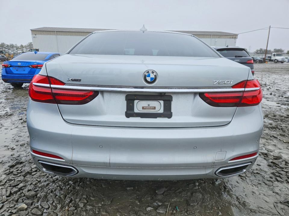 2016 BMW 7 series VIN WBA7F2C56GG416813 COPART salvage auction — MINOR DENT/SCRATCHES, Pa - Cert Of Title, sold $5,500 on 2026-07-20 (photo 6)