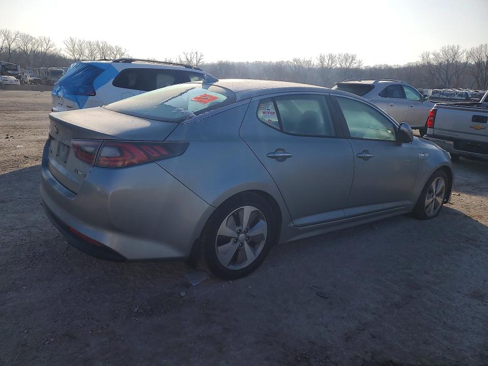 2016 Kia Optima VIN KNAGN4AD0G5094254 COPART salvage auction — REAR END, Wv - Certificate Of Title, sold $1,500 on 2026-07-09 (photo 3)